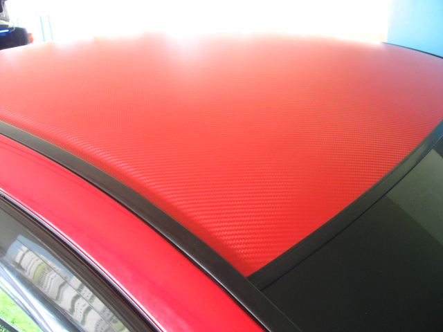 Roof (Accord) -Red CF Front View
